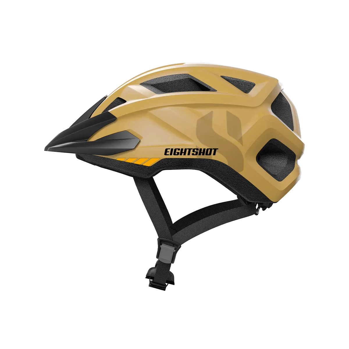eightshot helmet pyöräilykypärä keltainen