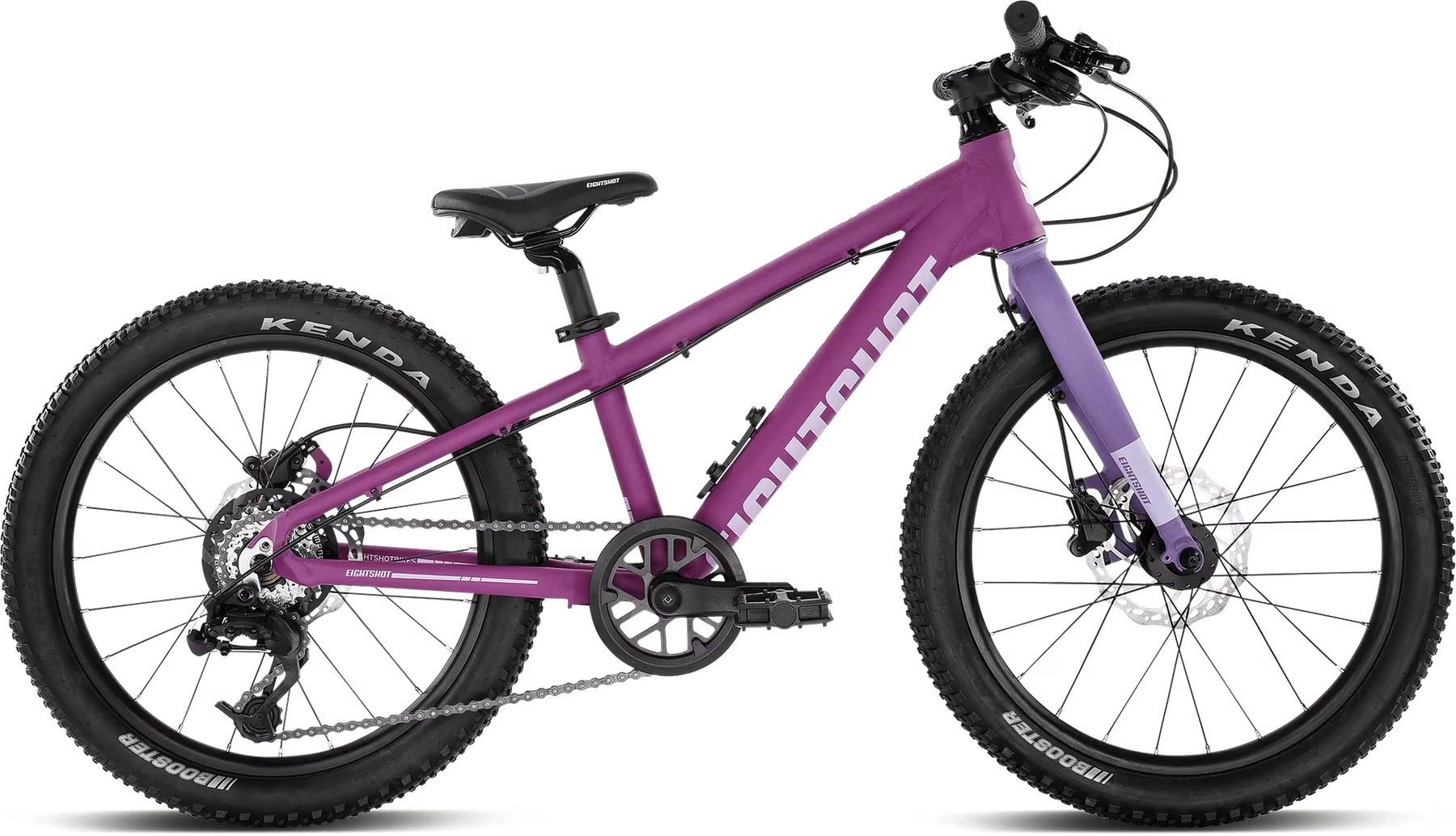 Eightshot X-COADY 20 DISC | Violetti 20-tuumainen maastopyörä