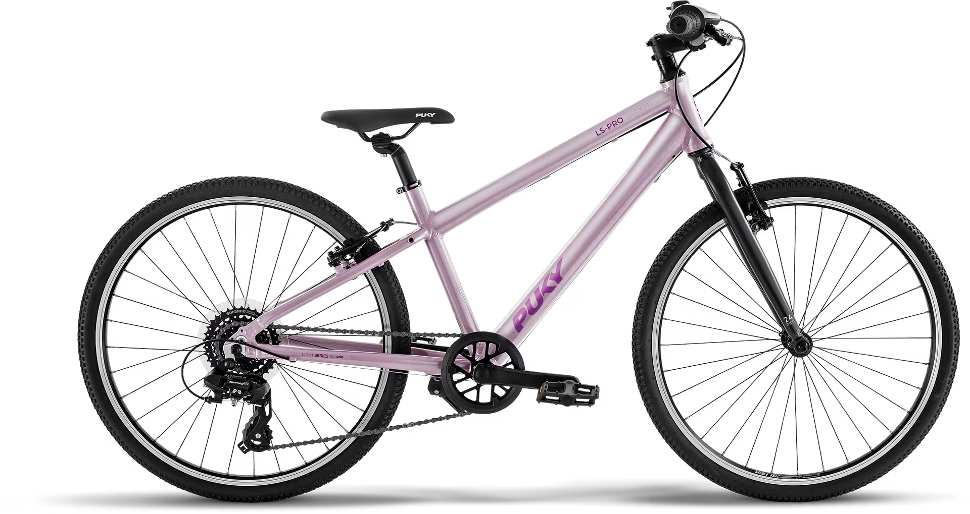 puky ls pro 24 8 pinkki 24 tuumainen nuorten polkupyörä