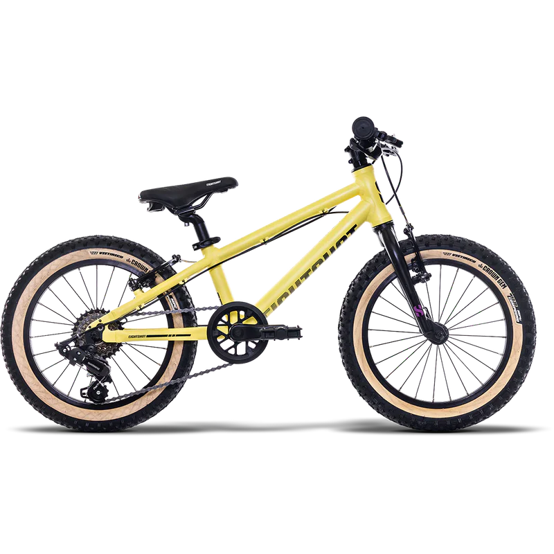 eightshot coady 16 sl keltainen lasten maastopyorä