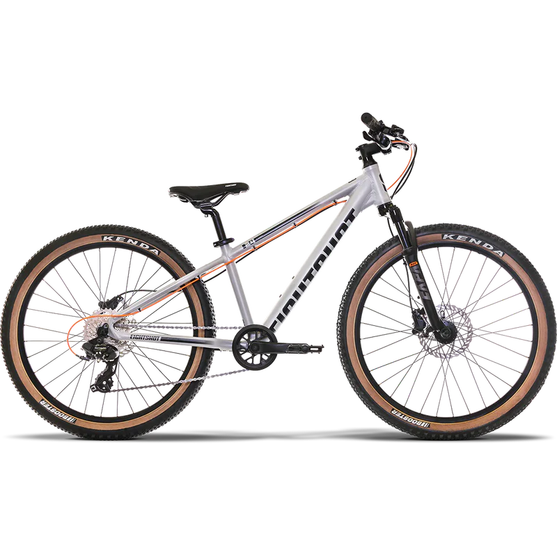 eightshot coady 24 fs disc harmaa nuorten lasten maastopyorä