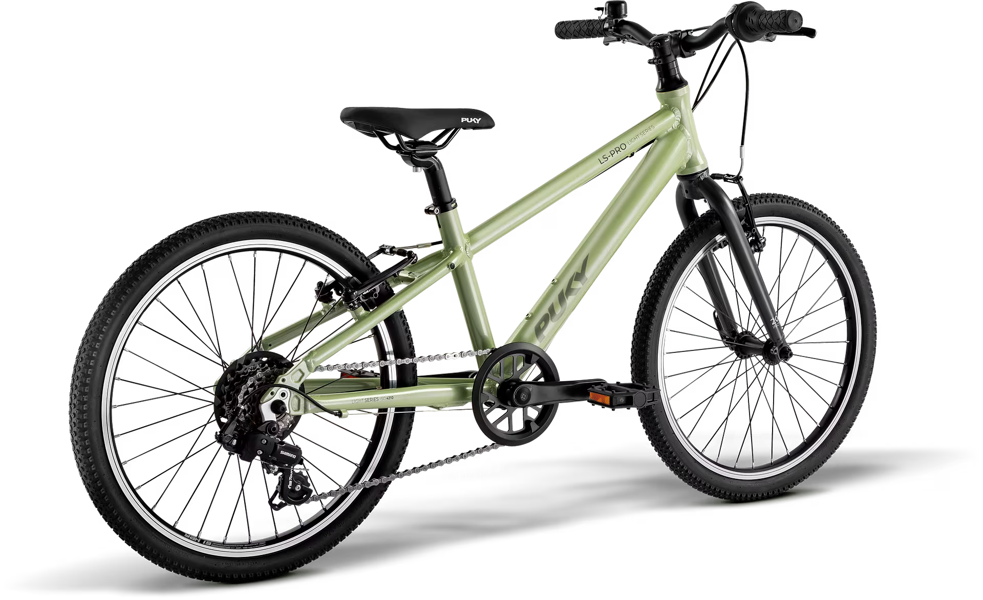 puky ls pro 20 7 vihreä lasten polkupyörä