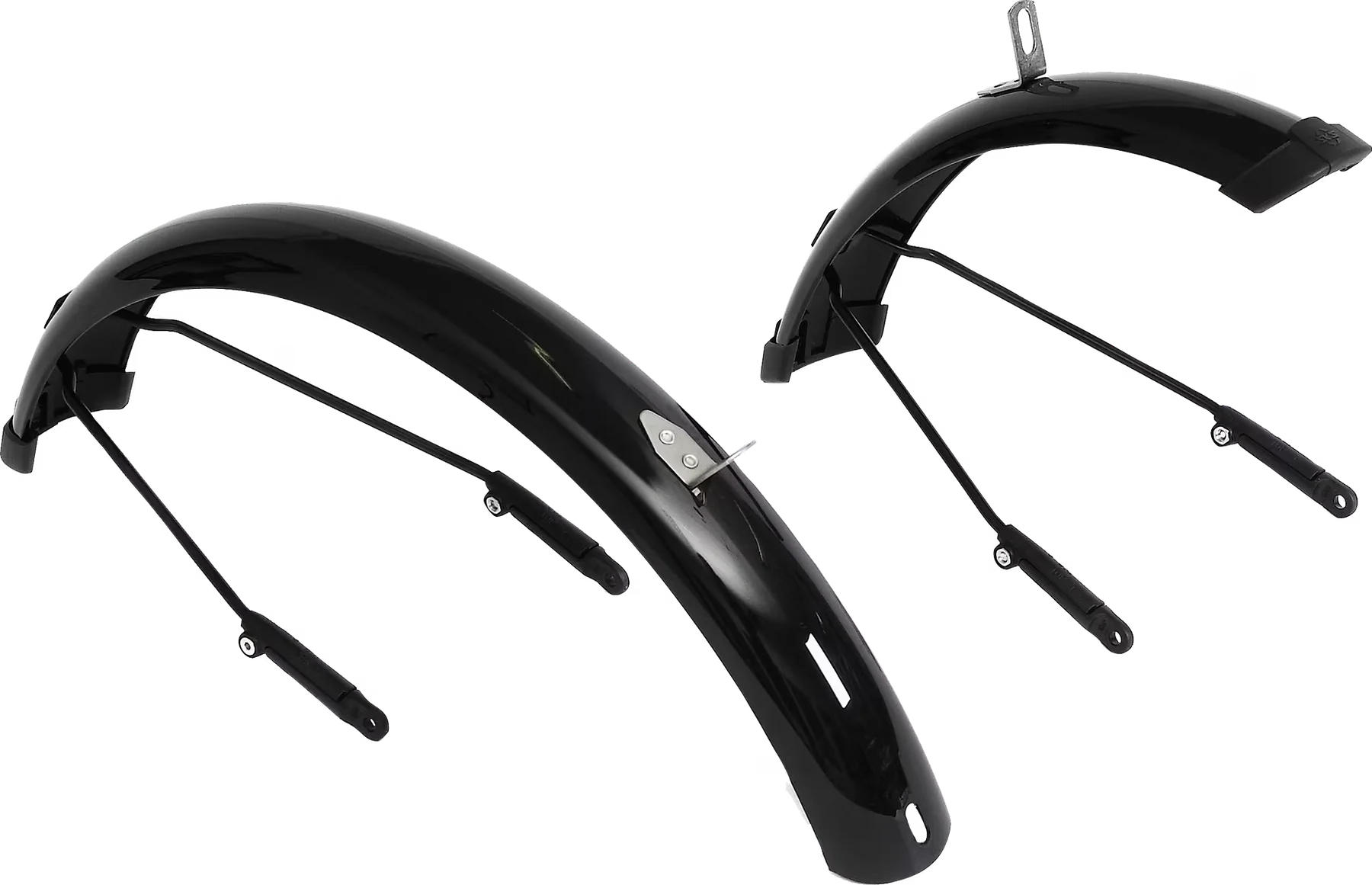 Puky LS-PRO Mudguard Set 26 pyörän lokasuojat musta