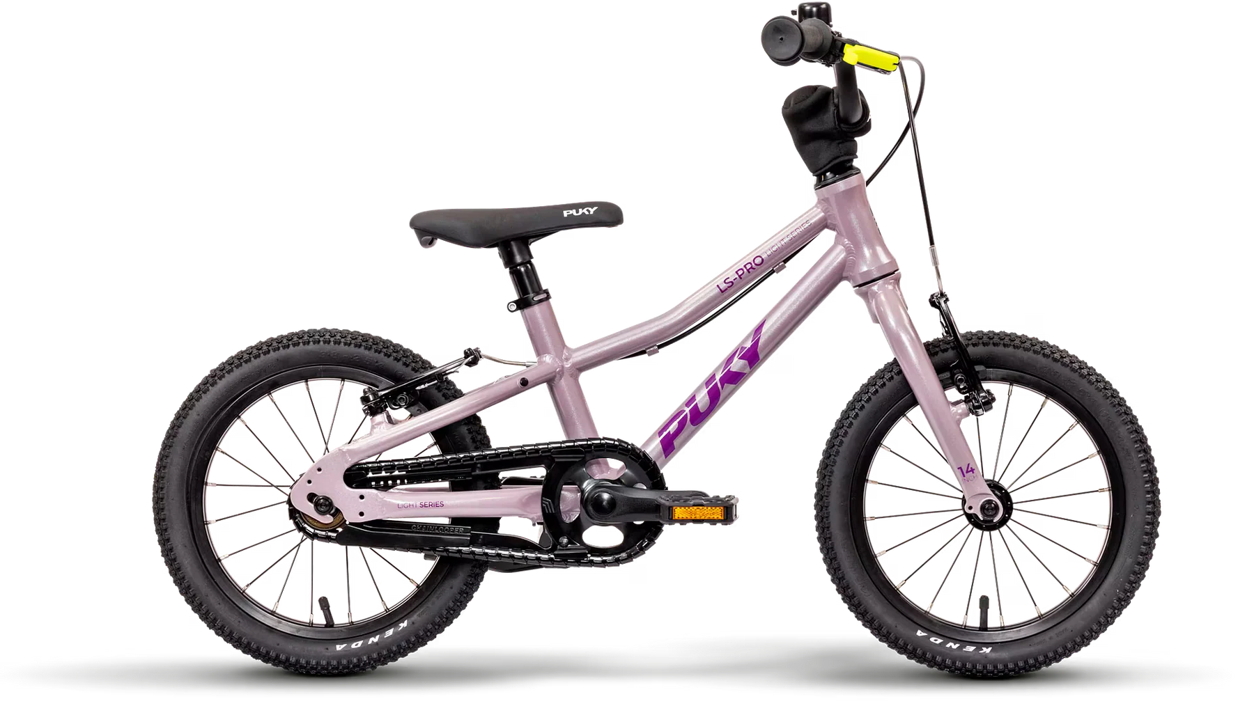 puky ls-pro14 pinkki 14-tuumainen lasten polkupyörä