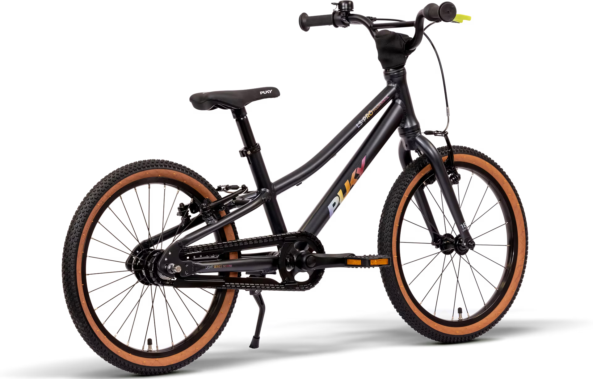 puky ls-pro18 flowmatic musta lasten pyörä