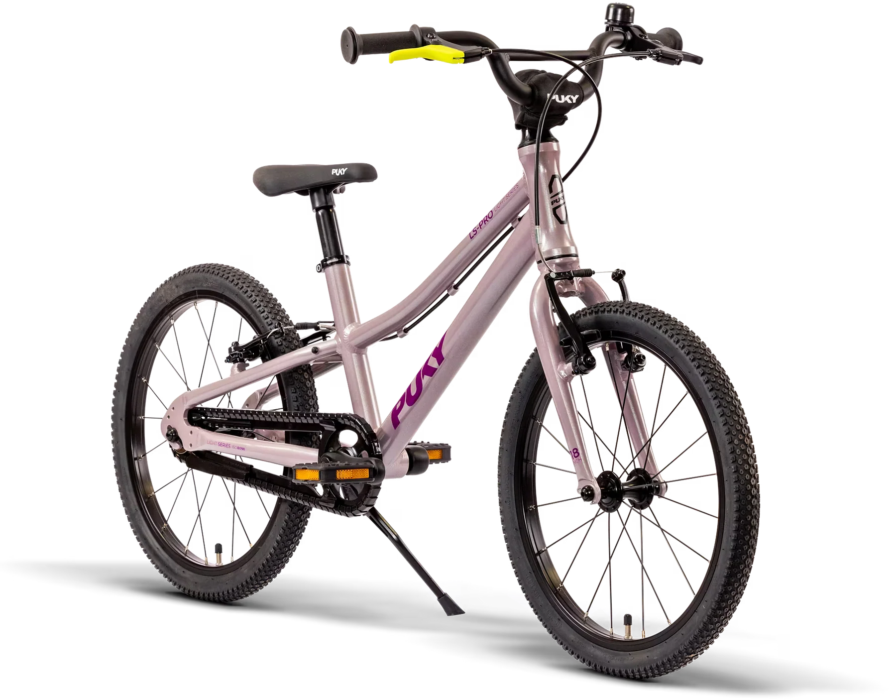 puky ls-pro18 pinkki 18-tuumainen lasten polkupyörä