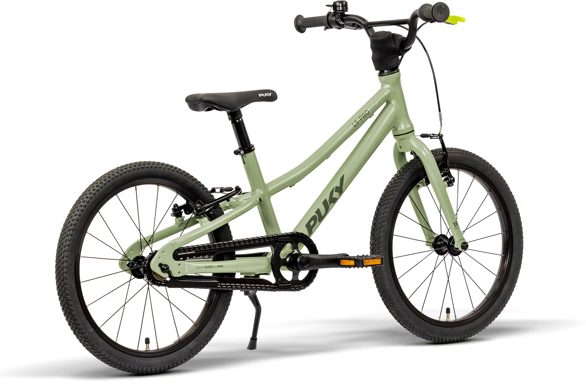 puky ls-pro18 vihreä lasten pyörä